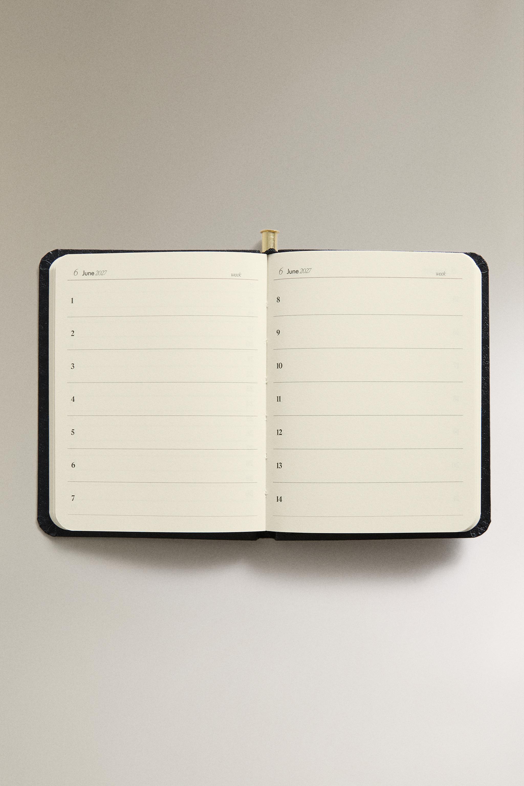 AGENDA DE POCHE HEBDOMADAIRE